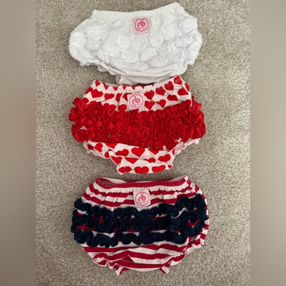 LOT OF 3- Ruffle Buns bottoms - Picture 1 of 7